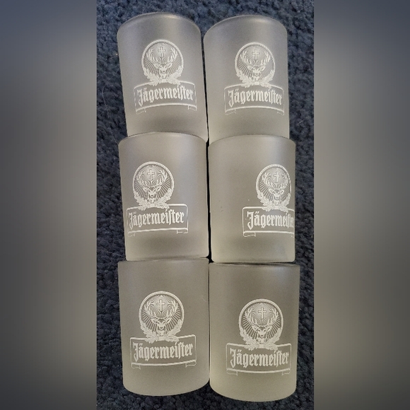 Jagermeister Other - Shot Glasses-6 pk. Frosted .